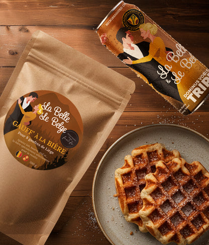 Belgian Beer Waffle Mix (8 waffles)